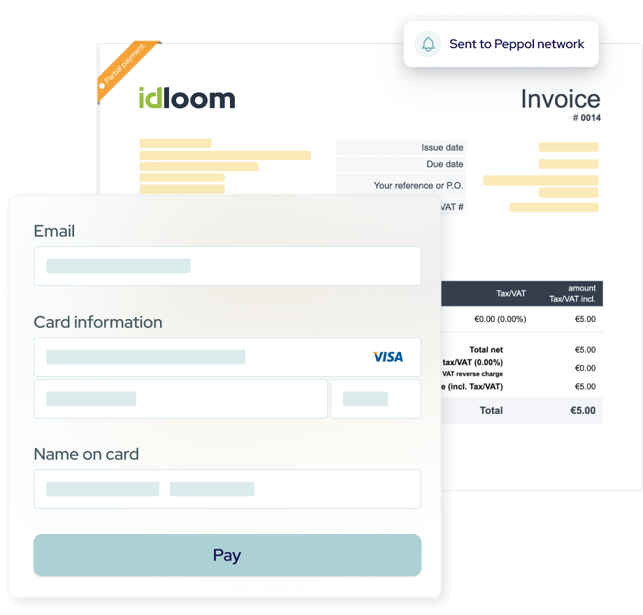 Go paperless now using idloom E-invoicing 